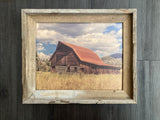 Steamboat Barn- FRAMED 11x14 Wood Print