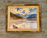 Piney Lake- FRAMED 11x14 Wood Print