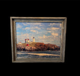 Nubble Light: FRAMED 16x20 Wood Print