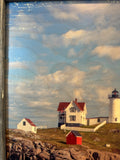 Nubble Light: FRAMED 16x20 Wood Print