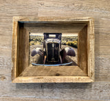 Old Car- FRAMED 5x7 Wood Print
