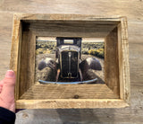 Old Car- FRAMED 5x7 Wood Print