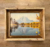 Oxbow Bend- FRAMED 11x14 Wood Print