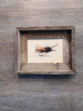 Fly- FRAMED 5x7 Wood Print