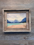 Glacier National Park- FRAMED 8x10 wood print