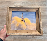 Northern Harrier- FRAMED 8x10 wood print