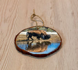 Ornament- Bison Reflection