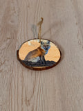 Ornament- Red Fox Sitting