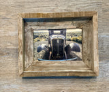 Old Car- FRAMED 5x7 Wood Print
