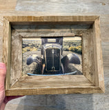 Old Car- FRAMED 5x7 Wood Print