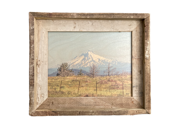 Mt. Hood- FRAMED 8x10 wood print