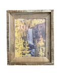 Tumalo Falls- FRAMED 8x10 wood print