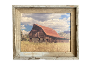 Steamboat Barn- FRAMED 11x14 Wood Print