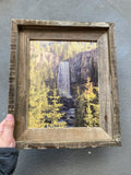 Tumalo Falls- FRAMED 8x10 wood print