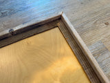 FRAMED 24x36 Wood Print - Two Bucks