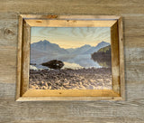 Lake McDonald Sunrise- FRAMED 11x14 Wood Print
