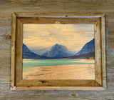 Glacier- FRAMED 11x14 Wood Print