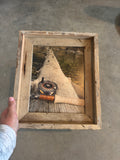 Fly Rod- FRAMED 8x10 wood print