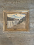 Quake Lake- FRAMED 8x10 wood print