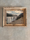 Quake Lake- FRAMED 8x10 wood print