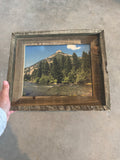 Storm Castle- FRAMED 8x10 wood print