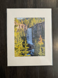 Tumalo Falls photo print- 11x14