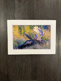 "Napping Moose" 5x7 print
