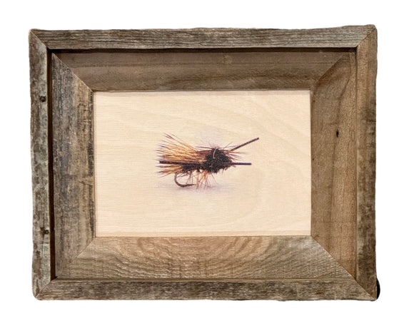 Fly- FRAMED 5x7 Wood Print