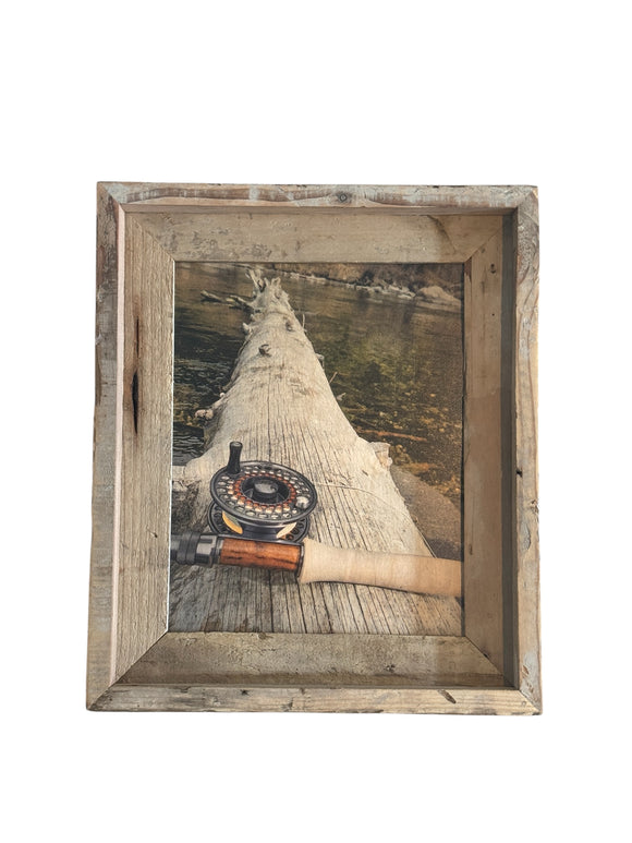 Fly Rod- FRAMED 8x10 wood print