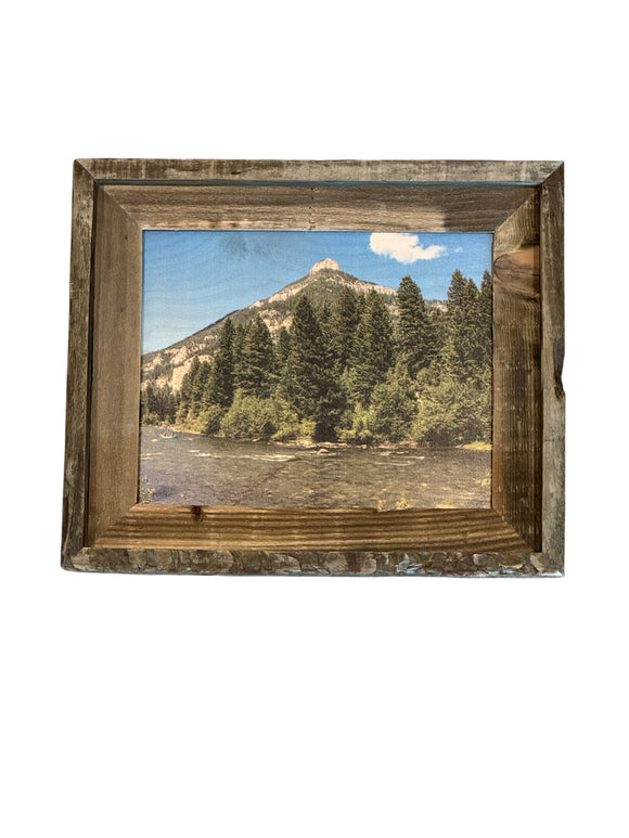 Storm Castle- FRAMED 8x10 wood print