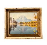 Oxbow Bend- FRAMED 11x14 Wood Print