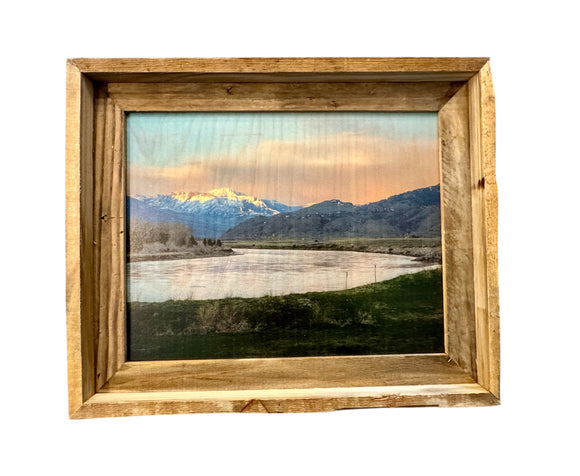Paradise Valley- FRAMED 11x14 Wood Print