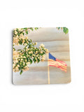 Coaster- Flag & Flower