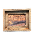 Leaping Bobcat- FRAMED 5x7 Wood Print