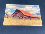 Steamboat Barn- FRAMED 5x7Wood Print