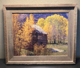 Sylvan Lake Cabin- FRAMED 11x14 Wood Print