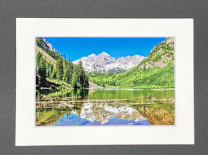 "Maroon Bells" 5x7 print