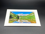 "Maroon Bells" 5x7 print