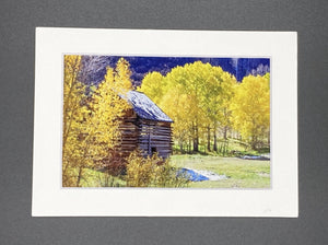 "Sylvan Lake Cabin" 5x7 print