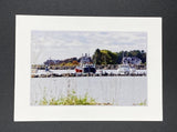 "New England Harbor" 5x7 print