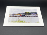 "New England Harbor" 5x7 print