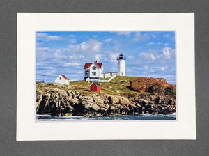 "Nubble Light Close Up" 5x7 print