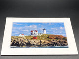 "Nubble Light Close Up" 5x7 print