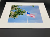 Flag & Flower photo print- 11x14