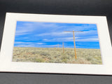 "Route 66 Telephone Poles" 5x7 print