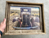 Old Car - FRAMED 11x14 Wood Print