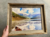 Piney Lake- FRAMED 11x14 Wood Print