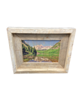 Maroon Bells- FRAMED 5x7 Wood Print