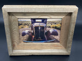 Old Car- FRAMED 5x7 Wood Print