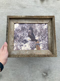 Eagle Take Off- FRAMED 8x10 wood print